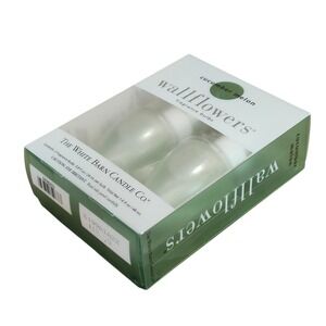 2 Pack of White Barn Cucumber Melon Wallflowers Fragrance Bulbs Refills NIP‎